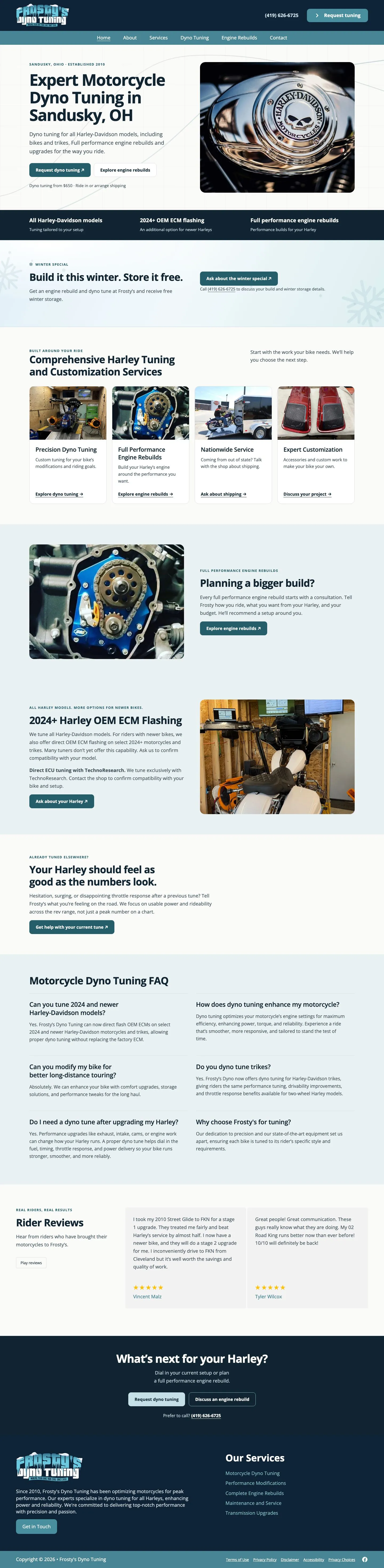 Frosty's Dyno Tuning's homepage