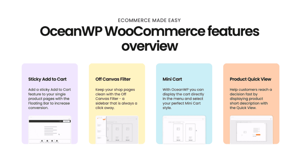 OceanWP WooCommerce Features Overview